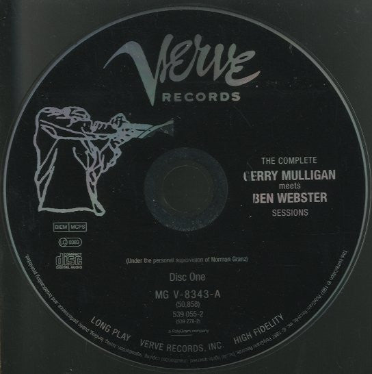 Gerry Mulligan - Ben Webster ~ The Complete Gerry Mulligan Meets Ben Webster Sessions (Vinyl) - Djungel & Jazz