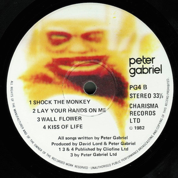 Peter Gabriel ~ Peter Gabriel (Vinyl) - Djungel & Jazz