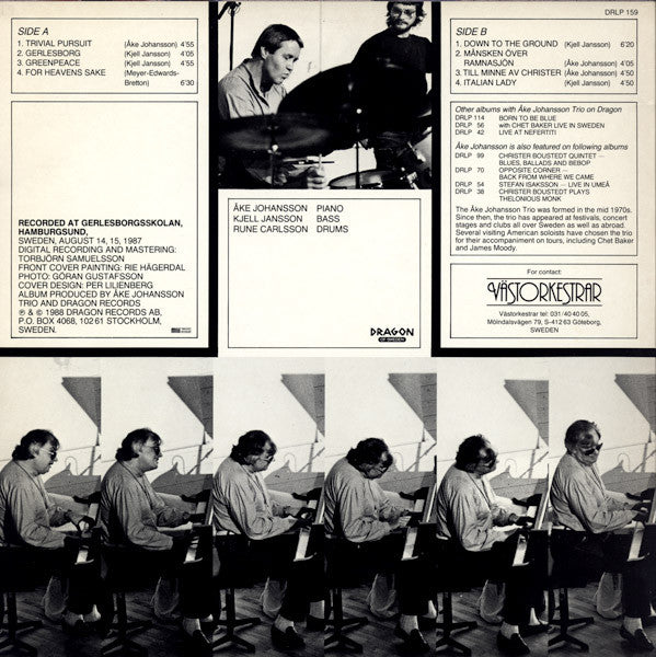 Åke Johansson Trio : Encore (LP, Album)