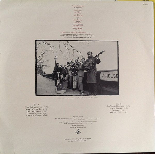 Richard Thompson ~ Hand Of Kindness (Vinyl) - Djungel & Jazz