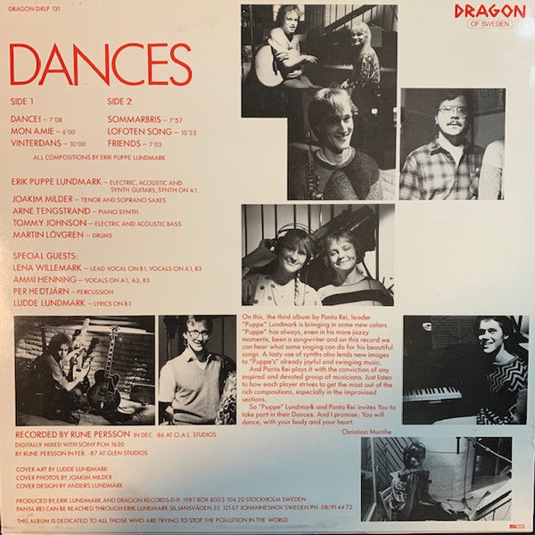 Panta Rei ~ Dances (Vinyl) - Djungel & Jazz