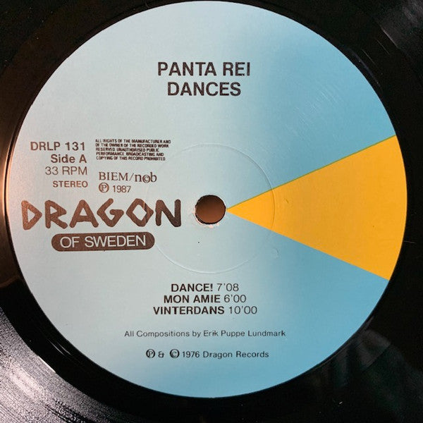 Panta Rei ~ Dances (Vinyl) - Djungel & Jazz