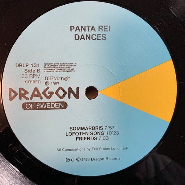 Panta Rei ~ Dances (Vinyl) - Djungel & Jazz
