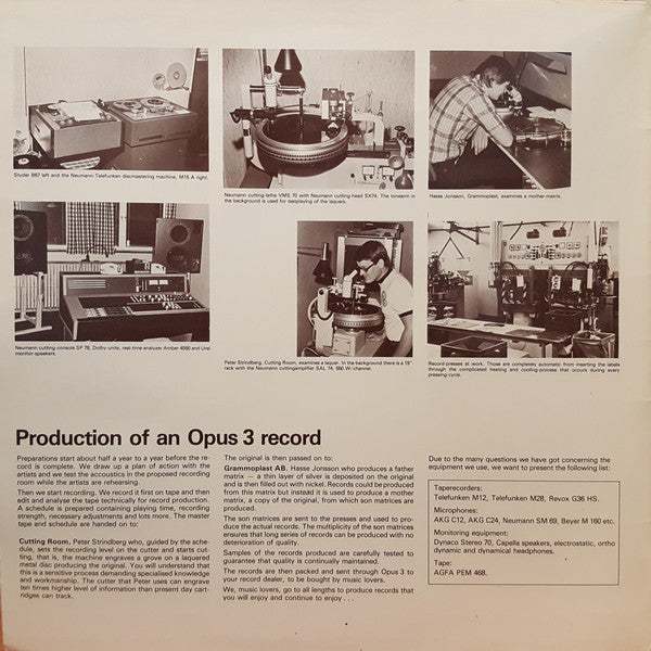 Various : Test Record 1 (Depth Of Image) (LP, Comp)
