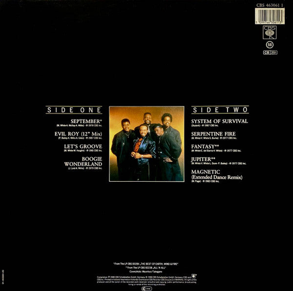 Earth, Wind & Fire ~ Dance Trax (Vinyl) - Djungel & Jazz