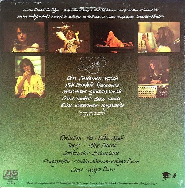 Yes ~ Close To The Edge (Vinyl) - Djungel & Jazz