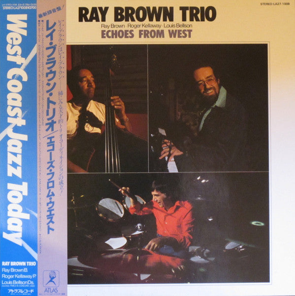 Ray Brown Trio ~ Echoes From West (Vinyl) - Djungel & Jazz