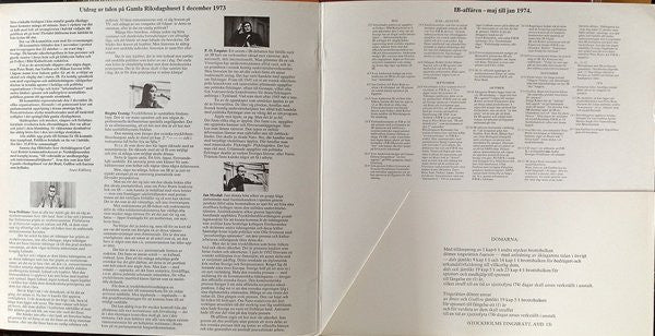 Various ~ Om IB På Gamla Riksdagshuset (Vinyl) - Djungel & Jazz