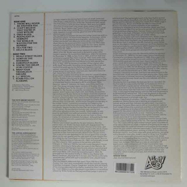 Pete Brown Sextette / The Jonah Jones Sextet : Harlem Jump And Swing (LP, Comp, RE)