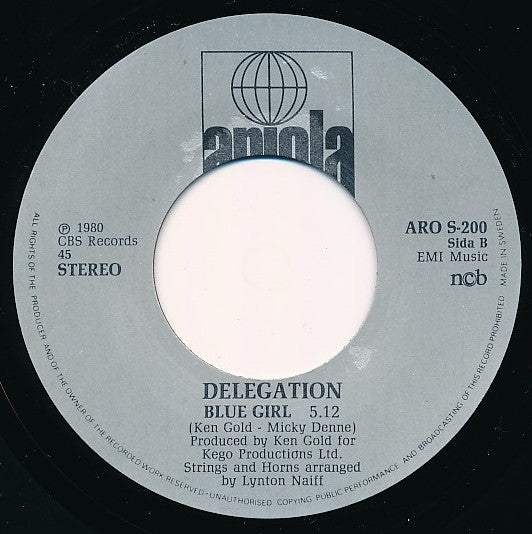 Delegation ~ Heartache No. 9 (Vinyl) - Djungel & Jazz