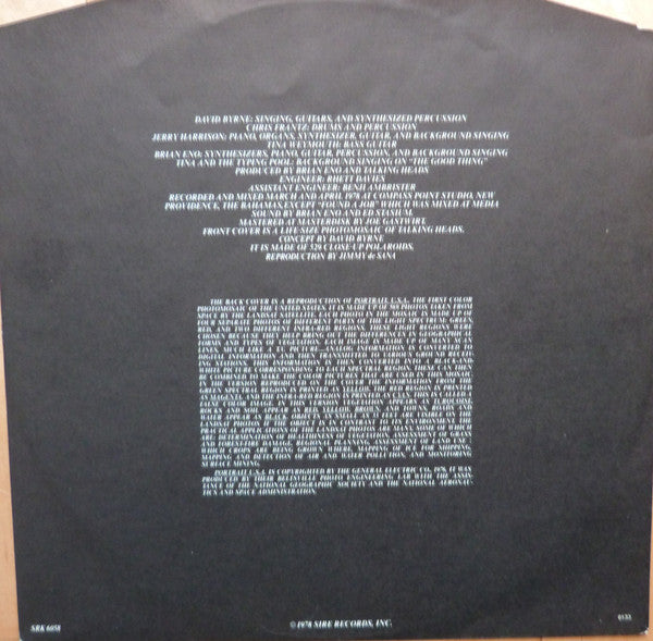 Talking Heads ~ More Songs About Buildings And Food (Vinyl) - Djungel & Jazz