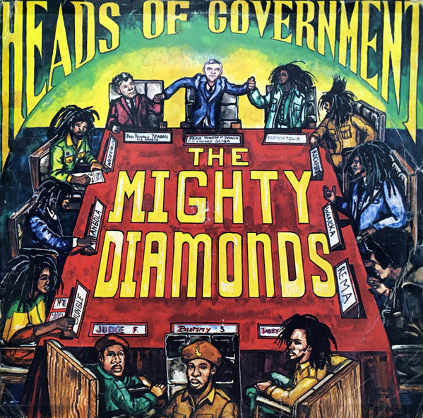 The Mighty Diamonds : Heads Of Government (LP, Album)
