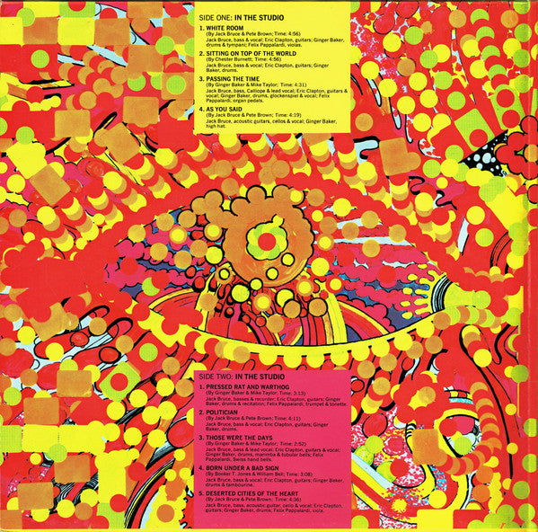 Cream ~ Wheels Of Fire (Vinyl) - Djungel & Jazz