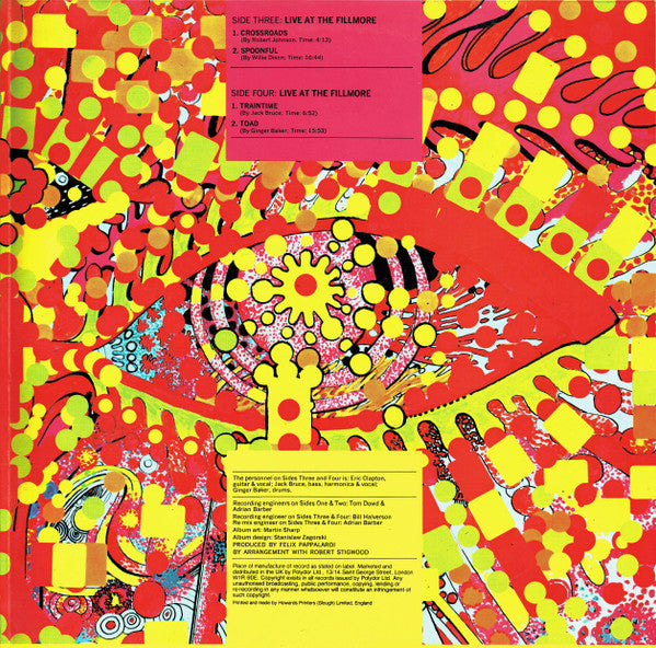 Cream ~ Wheels Of Fire (Vinyl) - Djungel & Jazz