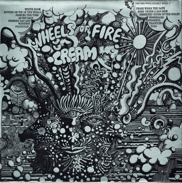 Cream ~ Wheels Of Fire (Vinyl) - Djungel & Jazz
