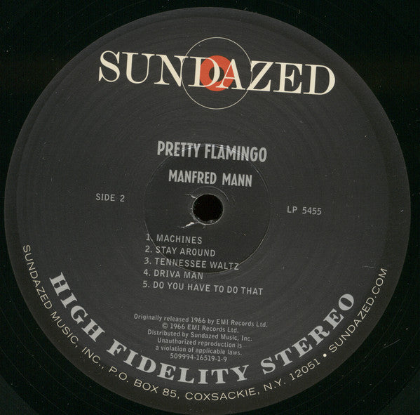 Manfred Mann ~ Pretty Flamingo (Vinyl) - Djungel & Jazz