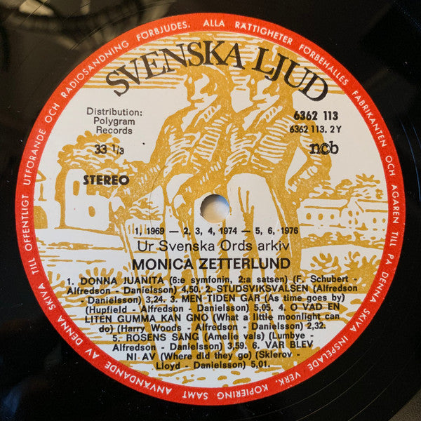Monica Zetterlund : Ur Svenska Ords Arkiv (LP, Comp)
