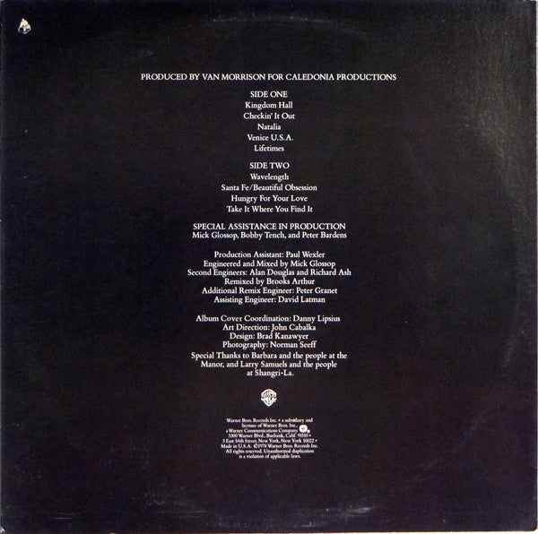 Van Morrison ~ Wavelength (Vinyl) - Djungel & Jazz