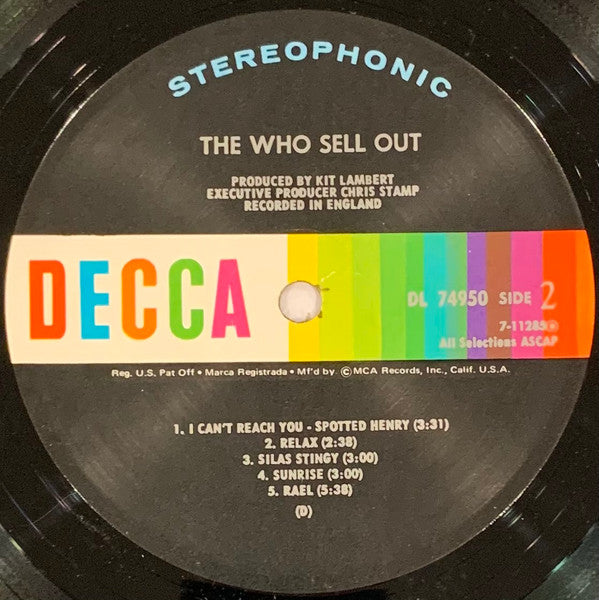 The Who ~ The Who Sell Out (Vinyl) - Djungel & Jazz
