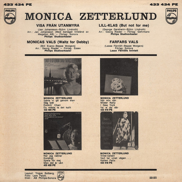 Monica Zetterlund ~ Visa Från Utanmyra (Vinyl) - Djungel & Jazz