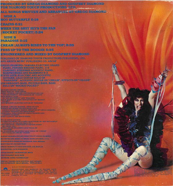 Gregg Diamond, Bionic Boogie ~ Hot Butterfly (Vinyl) - Djungel & Jazz