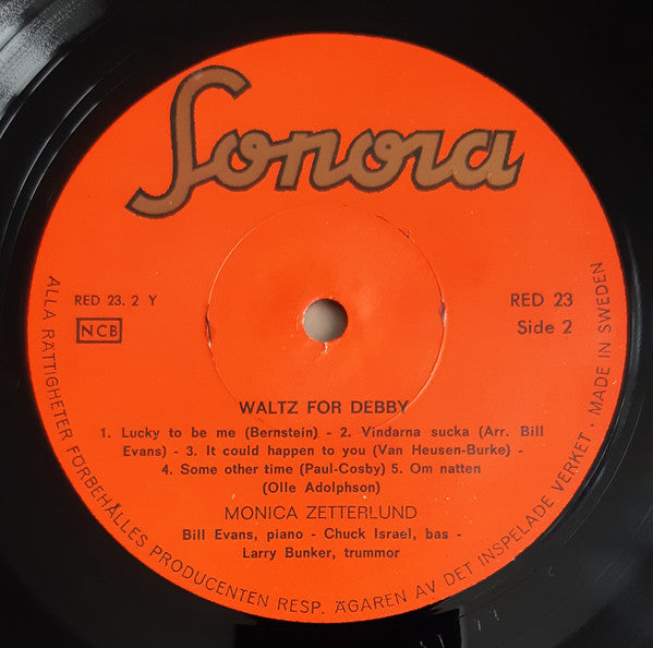 Monica Zetterlund / Bill Evans : Waltz For Debby (LP, Album, RE)