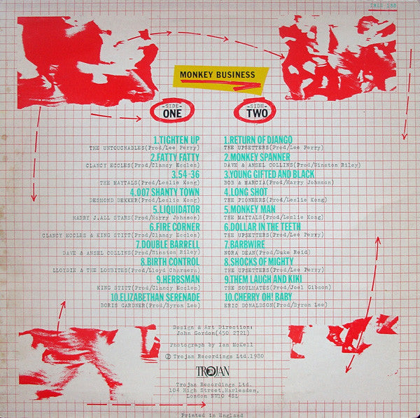 Various : Monkey Business (LP, Comp, Mono)