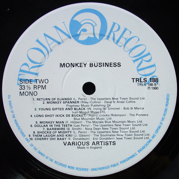 Various : Monkey Business (LP, Comp, Mono)