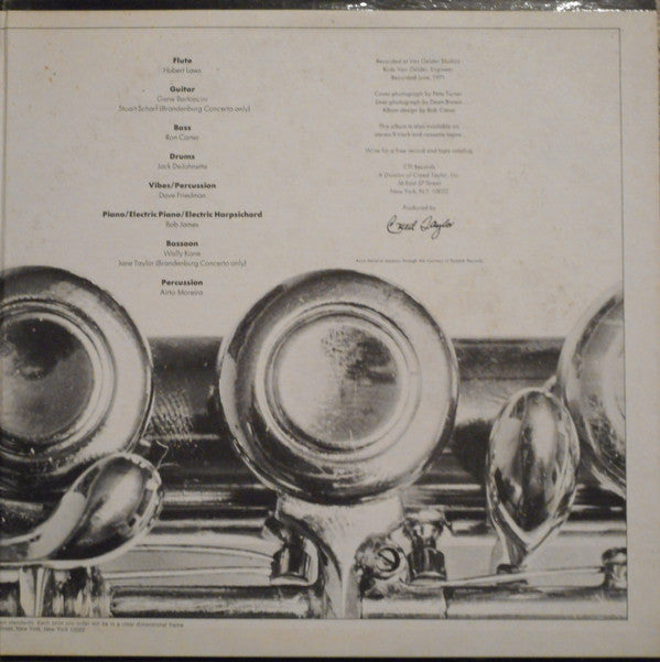 Hubert Laws ~ The Rite Of Spring (Vinyl) - Djungel & Jazz