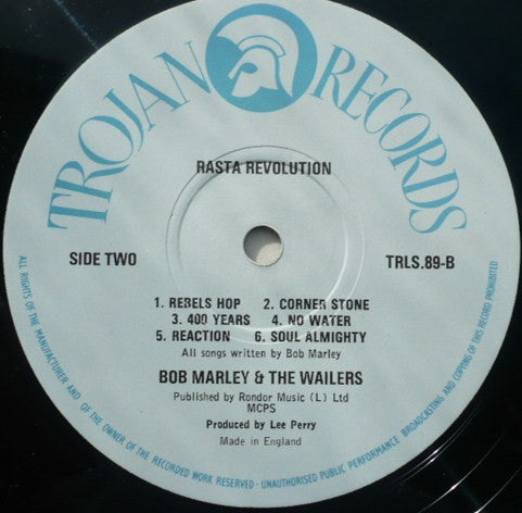 Bob Marley & The Wailers ~ Rasta Revolution (Vinyl) - Djungel & Jazz