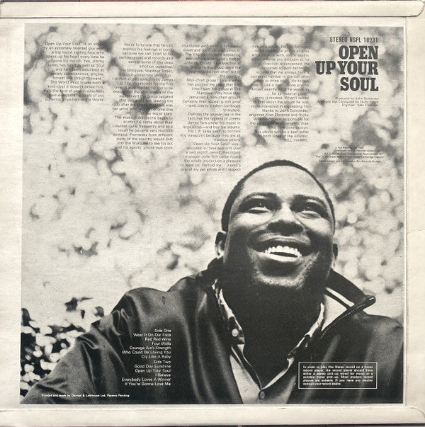 Jimmy James & The Vagabonds ~ Open Up Your Soul (Vinyl) - Djungel & Jazz