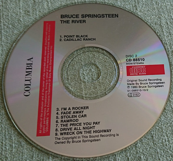 Bruce Springsteen ~ The River (Vinyl) - Djungel & Jazz