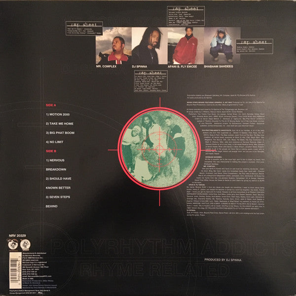Polyrhythm Addicts : Rhyme Related (12", EP)