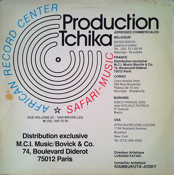 Momene Mo Mikengo et le Orchestre T.P.O.K. Jazz ~ Lela Ngai Na Mosika (Vinyl) - Djungel & Jazz