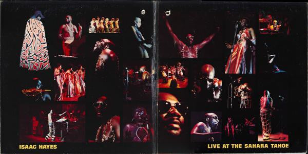 Isaac Hayes : Live At The Sahara Tahoe (2xLP, Album, Mon)