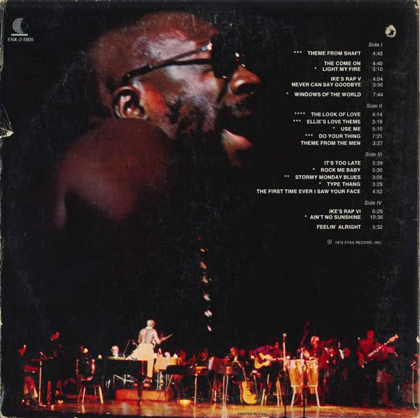Isaac Hayes : Live At The Sahara Tahoe (2xLP, Album, Mon)