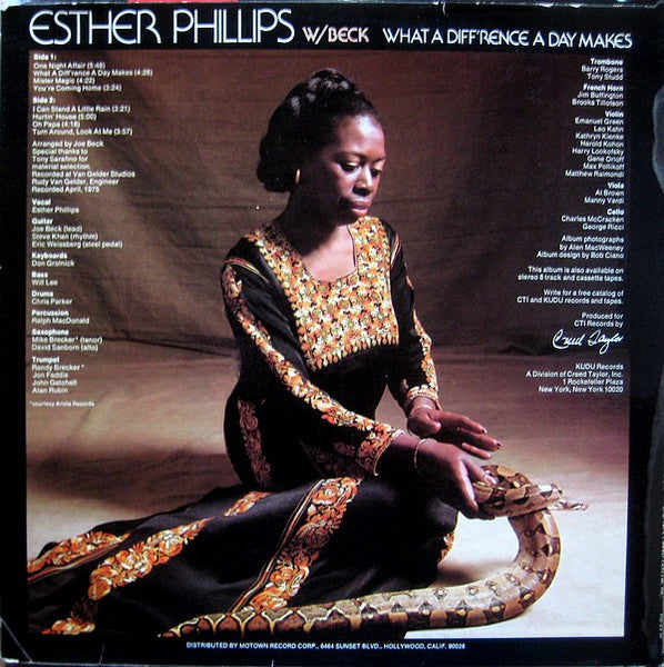 Esther Phillips W/ Beck ~ What A Diff'rence A Day Makes (Vinyl) - Djungel & Jazz