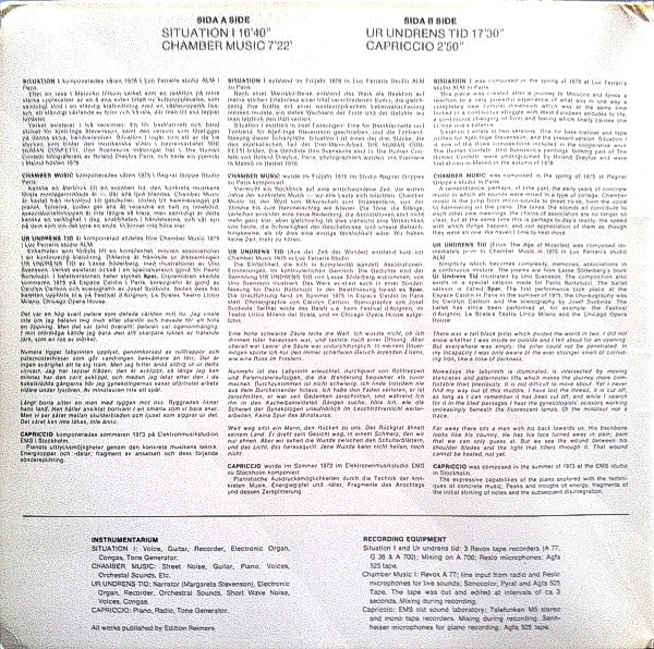 Ragnar Grippe ~ Electronic Compositions (Vinyl) - Djungel & Jazz