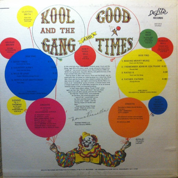 Kool And The Gang* : Good Times (LP, Album, Pre)