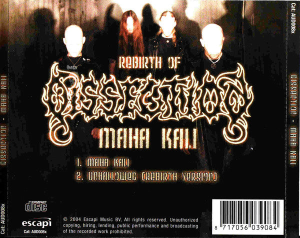 Dissection ~ Maha Kali (Vinyl) - Djungel & Jazz