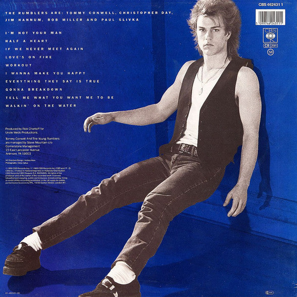 Tommy Conwell And The Young Rumblers : Rumble (LP, Album)