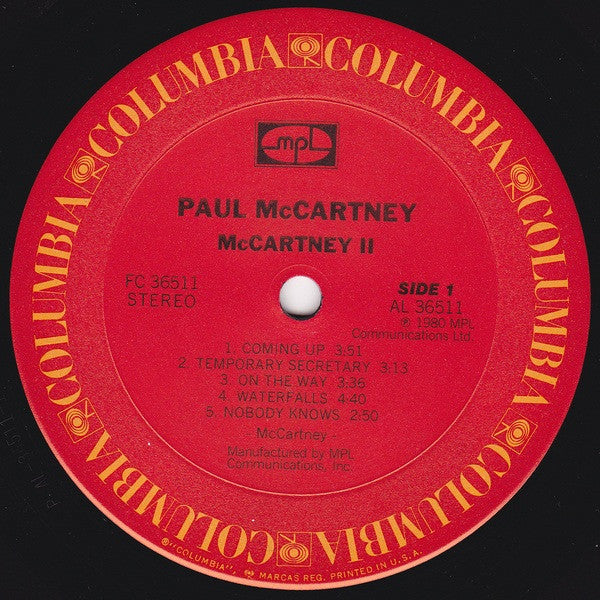 Paul McCartney ~ McCartney II (Vinyl) - Djungel & Jazz