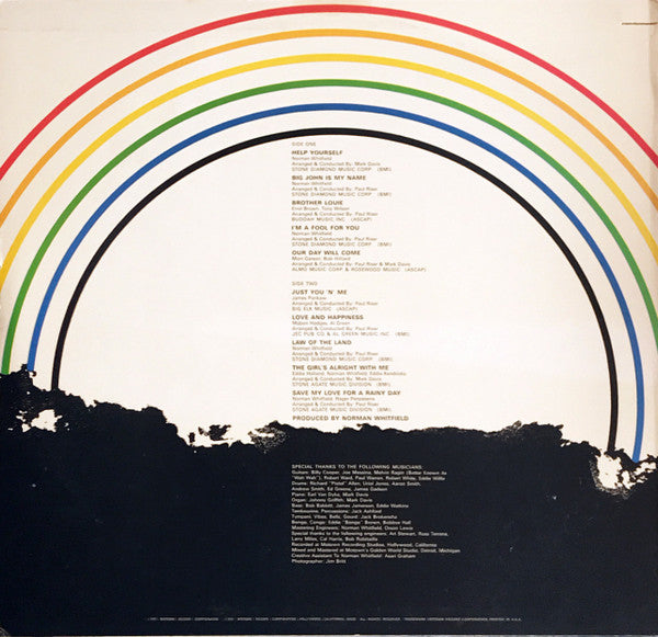 The Undisputed Truth : Down To Earth (LP, Album)