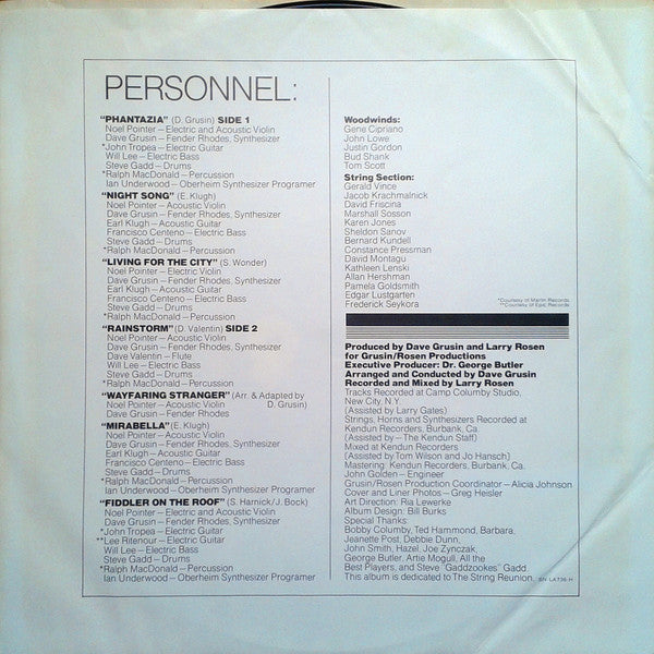 Noel Pointer : Phantazia (LP, Album, Ter)