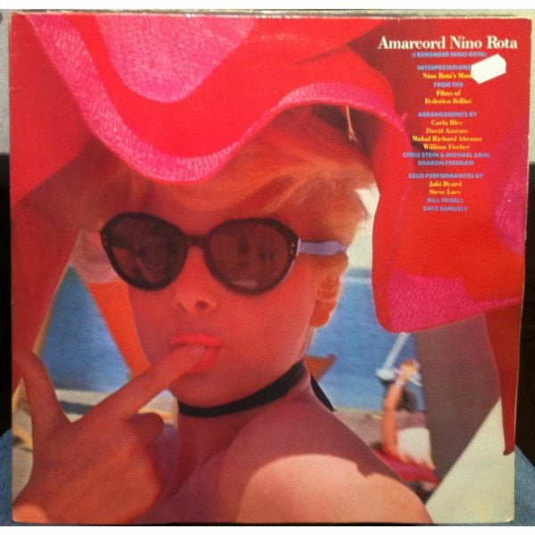 Nino Rota - Various : Amarcord Nino Rota (LP, Album, Gat)