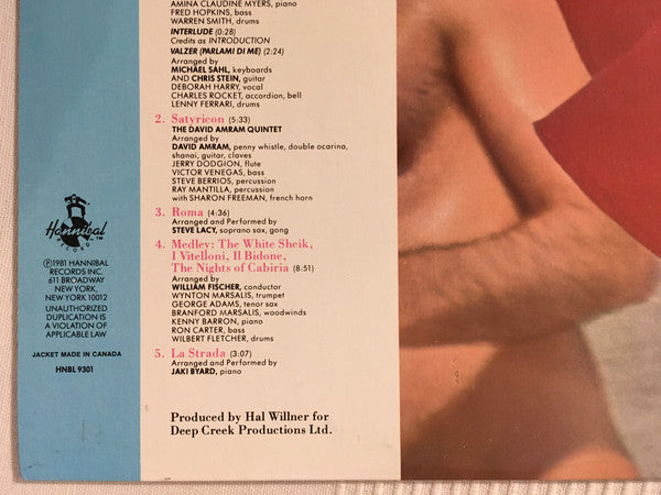 Nino Rota - Various : Amarcord Nino Rota (LP, Album, Gat)
