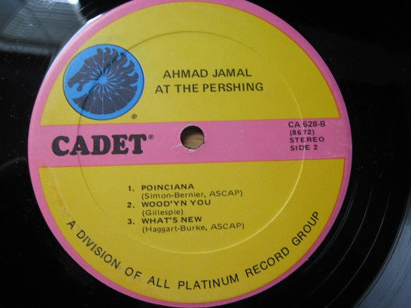Ahmad Jamal Trio ~ Ahmad Jamal At The Pershing But Not For Me (Vinyl) - Djungel & Jazz