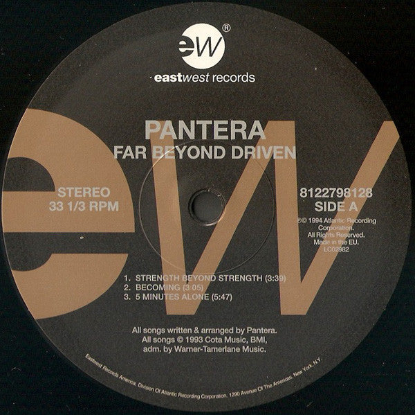 Pantera ~ Far Beyond Driven (Vinyl) - Djungel & Jazz