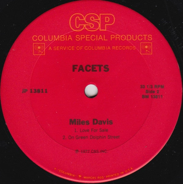 Miles Davis ~ Facets (Vinyl) - Djungel & Jazz