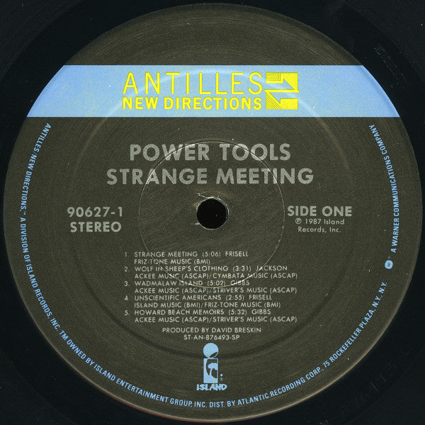 Power Tools : Strange Meeting (LP, Album)